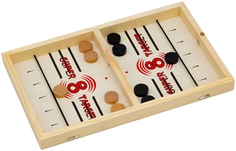Настольная игра слингпак Sling Puck вышибайка 55х30х3см No Brand