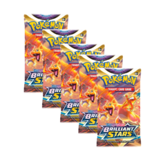 Дополнение Nintendo для Покемон ККИ: 5 бустеров Pokemon Sword and Shield Brilliant Stars