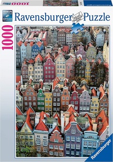 Пазл Ravensburger 1000 Гданьск, Польша, арт.16726