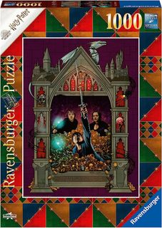 Пазл Ravensburger 1000 Гарри Поттер и Дары Смерти, часть 2, арт.16749