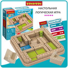 Игра настольная логическая БондиЛогика Bondibon ЛАБИРИНТ / ВВ6012