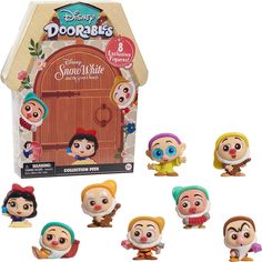 Набор фигурок Дисней Doorables Белоснежка и семь гномов 8 шт. Disney