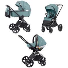 Коляска 3 в 1 Carrello Ultimo CRL-6512 Forest Green CHROME