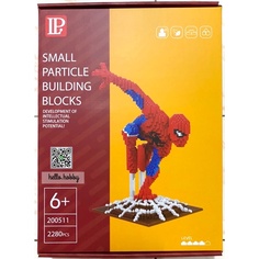 Конструктор 3D из миниблоков Balody LP Супергерои Человек-Паук 2280 элементов - BA200511