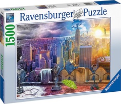 Пазл Ravensburger 1500 Зима и лето в Нью-Йорке, арт.16008