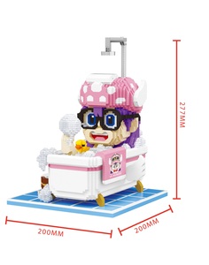 Конструктор 3D из миниблоков Balody LP Мультик-Аниме Доктор Сламп Arale 3996 BA200606