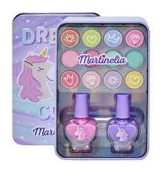 Набор детской косметики в жестяной банке Martinelia Little unicorn makeup tin box