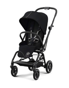 Прогулочная коляска Cybex Eezy S Twist + 2 (шасси BLK) new (Moon Black)