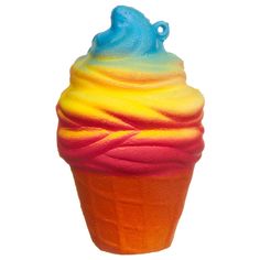 Игрушка антистресс сквиш Bondibon, мороженое / ВВ6223