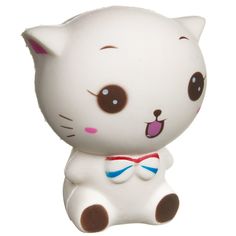 Игрушка антистресс сквиш Bondibon, котик / ВВ6224