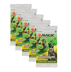 5 Jumpstart-бустеров MTG Magic The Gathering издания The Brothers War англ.