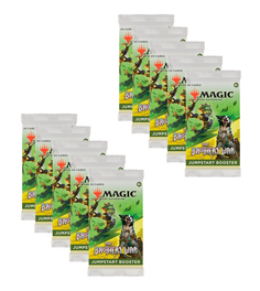 10 Jumpstart-бустеров MTG Magic The Gathering издания The Brothers War англ.
