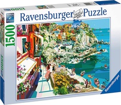 Пазл Ravensburger 1500 Романтика в Чинкве-Терре, Лигурия, Италия, арт.16953