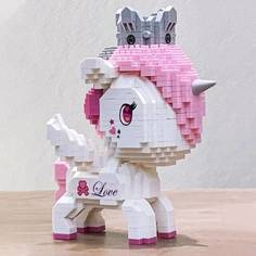 Конструктор 3D из миниблоков Balody Tokidoki Единорог Лолопесса королева 959 эл BA18186