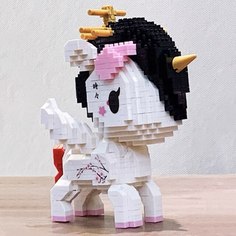 Конструктор 3D из миниблоков Balody Tokidoki Единорог Сакура 931 элементов - BA18189