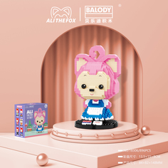 Конструктор 3D из миниблоков Balody Лисенок Али няня-горничная 896 элементов - BA18306