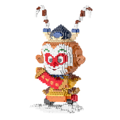 Конструктор 3D из миниблоков Balody Король Обезьян 1365 элементов - BA32011
