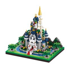Конструктор 3D из миниблоков Balody Замок принцессы 1165 элементов - BA18458