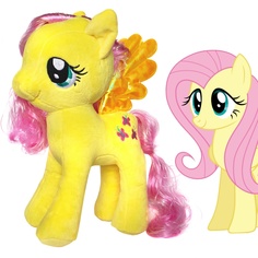 Мягкая игрушка My Little Pony коллекционная Флаттершай 30 см в подарочной упаковке