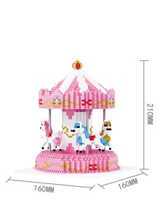 Конструктор 3D из миниблоков Balody LP Веселая Карусель 2579 элементов - BA200555