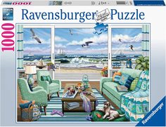 Пазл Ravensburger 1000 Отдых на берегу моря, арт.16817