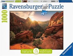 Пазл Ravensburger 1000 Природа. Каньон Зайон, США, арт.16754