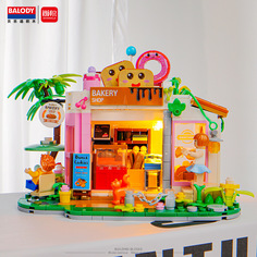 Конструктор 3D из миниблоков Balody Пекарня-Булочная 635 элементов - BA21093
