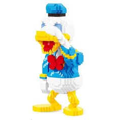 Конструктор 3D из миниблоков Balody LP Дональд Дак стесняшка 1811 элементов - BA210663