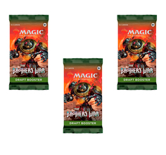Дополнение для игры Magic The Gathering: 3 драфт-бустера MTG The Brothers War англ.
