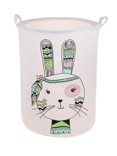Корзина для хранения игрушек Наша Игрушка Зайка, 803534