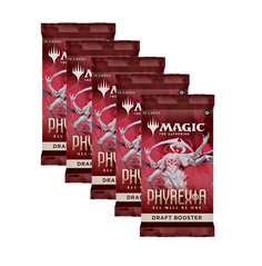 Дополнение для игры Magic The Gathering 5 Драфт-бустеров MTG Phyrexia All Will Be One англ