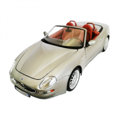 Коллекционная модель автомобиля Bburago Maserati GT Spyder Cabriolet 18-12019 silver