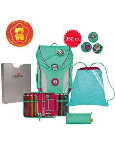 Детские рюкзаки DerDieDas 8508152 бирюзовый