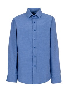 Рубашка детская Tsarevich Vichy 9, синий, 146