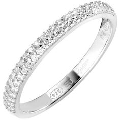 Кольцо из серебра с фианитом р. 16,5 AMEN RPABB Amen.