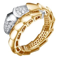 Кольцо из желтого золота с бриллиантом р. 16,5 Империал K1595-320 Imperial