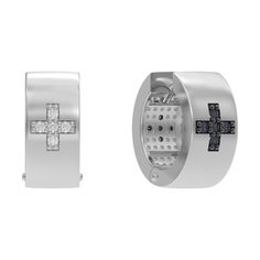 Серьги из серебра с фианитом и шпинелью Arina 1042922-81110-S