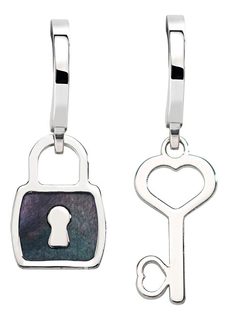 Серьги из серебра с перламутром AMEN ORMPLUBN Amen.