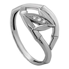Кольцо из серебра с фианитом р. 16,5 Kabarovsky 11-476-7900