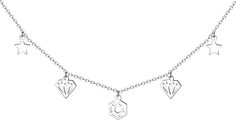 Ожерелье из серебра 35 см Apart 00081445-6