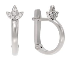 Серьги из серебра с фианитом Arina 1039432-01110