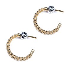 Серьги из серебра с эмалью Sugar SG01020-ZHELTOE-ZOLOTO-METALLIK