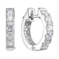 Серьги из белого золота с бриллиантом Империал S1651-220 Imperial