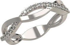 Кольцо из серебра с фианитом р. 15,5 Arina 1034261-01110