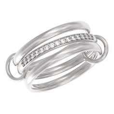 Кольцо из серебра с фианитом р. 16 Arina 1043331-01110