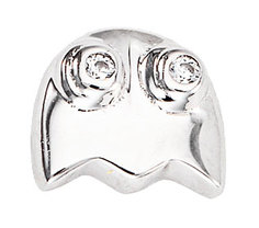 Моносерьга из серебра с фианитом AMEN EB17 Amen.