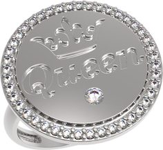 Кольцо из серебра с фианитом р. 17 Arina 1033671-01110