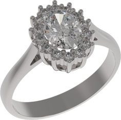 Кольцо из серебра с фианитом р. 17,5 Arina 1035941-01110