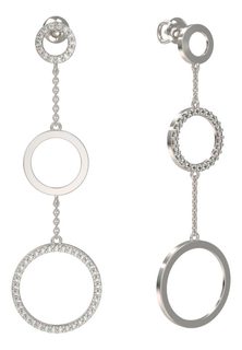 Серьги из серебра с фианитом Arina 1034562-01110