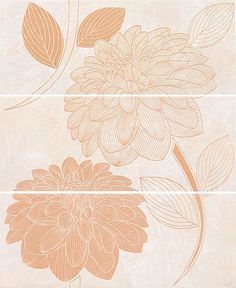 KERAMA MARAZZI Керамическая плитка панно Kerama Marazzi Айнола бежевый 500*600 (шт.)